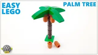 LEGO Palm Tree Tutorial | Coconut Tree