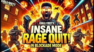 INSANE RAGE QUIT! Unbelievable Blockade Mode Moments in Warzone III! | COD Short #1 🚀🔥