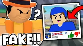 THIS *FAKE* ARSENAL *GAME* IS SO BAD.. (ROBLOX)