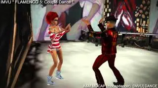 IMVU - FLAMENCO 5 Couple Dance   |  3D Dance animation - A&M MOCAP / mocapdancer