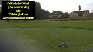 Видеоблог о пятилуночном поле для гольфа с клюшками Titleist 962, а также советы и важные данные.
