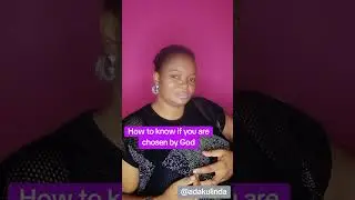 How to know if you are chosen by God #inspirationalvideos #buildyourspirituallife