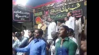 Anjuman haidari kopaganj 2014 at Ghosi