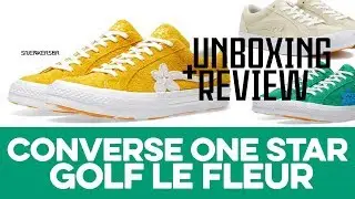 UNBOXING+REVIEW - Converse X Tyler, The Creator - One Star Golf Le Fleur