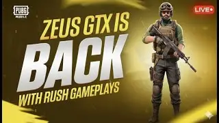 LIVE🔥SUNDAY IT'S PUBG DAY ✌ | ZEUS GTX | PUBG MOBILE