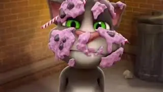 Talking Tom - Cake Prank