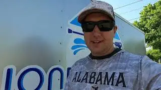 9- My Enclosed Pressure Washing Trailer GOT DECALS!!!!!