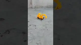 RC Bulldozer Toy UNBOXING is CRAZY FUN! #toys #shorts