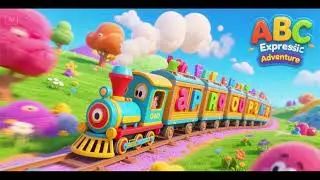 🚂🔤 ABC Express Phonics Adventure | Детские стишки и песенки