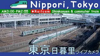 【LIVE】東京日暮里 鉄道ライブカメラ 2026-01-19 03:00- Nippori,Tokyo,Japan railcam