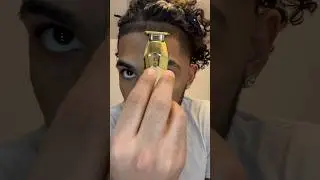 Tapered Lineup Tutorial❗️ #lineup #hairline #selfcut #taper #fade #barber #shorts
