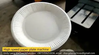 Paper Dish Machine Small Prices // China Best Manufacturer Factory ( 2021 Hot model !)