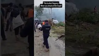 A culprit shot back at police at two miles and this is the outcome #pngnews
