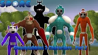 I Made Every Single Slendytubbies Character In Spore! - Part 2