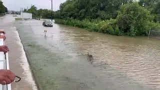 Beryl Causes Severe Flooding in Houston's Western Suburbs