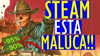 CORRE!! OS MELHORES JOGOS BARATOS por MENOS de R$ 20 na PROMO&Ccedil;&Atilde;O da STEAM WINTER SALE 2025