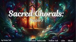 SACRED CHORALS: Psalm 3 ~ A PRAYER in SONG