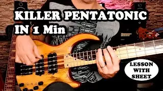 GREAT PENTATONIC LICK FOR ROCK & JAZZ In 1 Min