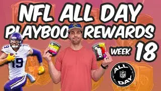 NFL ALL DAY: Week 18 Playbook Rewards NFT Pack Reveals!