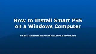 How to Install the CMS on a Windows Computer