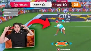 THE CRAZIEST 6 VS 6 ONLINE GAMES! MADDEN 21 THE YARD