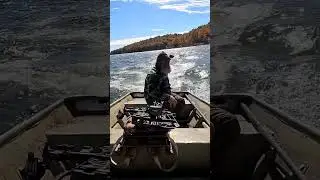 Ruff water and a broke a$$ boat!!! "When the bucks rut you get there"