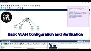 CCNA Packet Tracer Lab | Basic VLAN Configuration and Testing