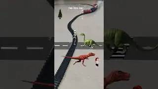 Skeleton and Brachiosaurus 🦴🦕 | Dinosaur Cartoon 🦕🦖 | Dinosaur Cartoon Video