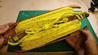 Making A Spearfishing Float Line Winder!