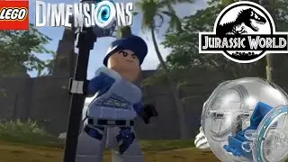 LEGO Dimensions - ACU Trooper Character Showcase! - Jurassic World And Dinos!