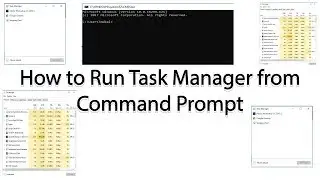 How to Run Task Manager from Command Prompt