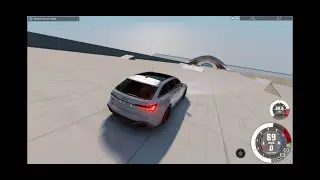 Beamng.drive Audi RS6 Traffic italy live