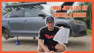 B2BFAB Camber Correcting Lift Kit Install & Review - 2014 Jetta
