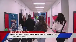 D11 hiring fair at North Middle School