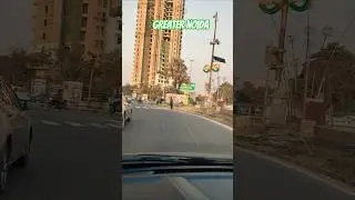 greater Noida road trip #bollywood #song #music #yt #new #travel #road #fun trip #chillnreel