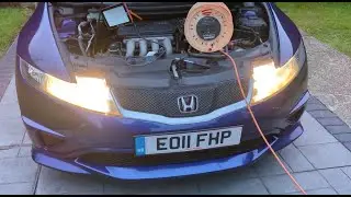 Change a Honda Civic FN2 Headlight Bulb - Quick & Easy