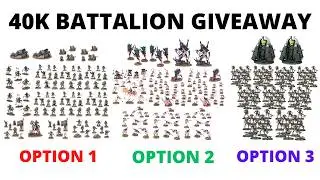 Win a MASSIVE 40K ARMY - Auspex Tactics Channel Update December