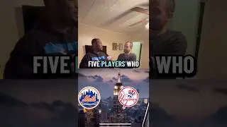 Yankees and Mets players #Yankees #Mets #MLB #Baseball ￼