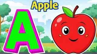 ABC Rhymes for Toddlers |A to Z ABCPhonics Song for Kids |Phonics Fun with Afor Apple #kidssongs 