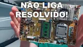 Placa mãe de um Dell Inspiron One 2320 que não liga.