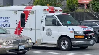 *RARE* BC ambulance 62901 transporting to VGH code 3