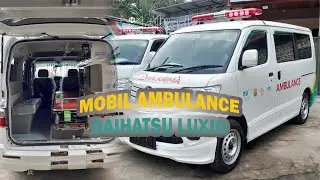 MOBIL AMBULANCE DAIHATSU LUXIO BSI MASLAHAT | KAROSERI  DAN MODIFIKASI AMBULANCE MAKADA #0818630345