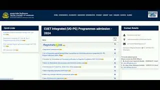 CUET(UG) #cuet /CUJ/update