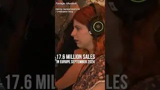 Sales Charts of Video Games Sold in Europe September 2024 #Gaming #Shorts