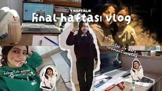 Final haftası / Deccal vlog #üniversite #finalhaftası 