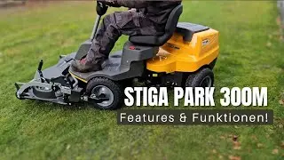 STIGA Park 300M mit Combi 85 Mähwerk - Features & Funktionen im Detail!