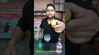 ABSOLUT RASPBERRI VODKA #reels #viral #drink #cocktails #bar #bartender #VODKA