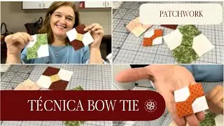 Vamos fazer uma Técnica de Patchwork? Bow Tie (Gravatinha)   #patchwork #costura #artesanato