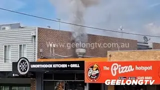 Firefighters quickly control chimney fire at unorthodox kitchen + grill