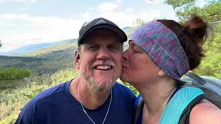 Hiking the Roost and Highwater trails in Evans Notch Hastings NH Sept 2024